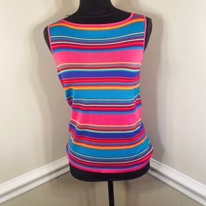 Ralph Lauren Multi-color  Striped Tank